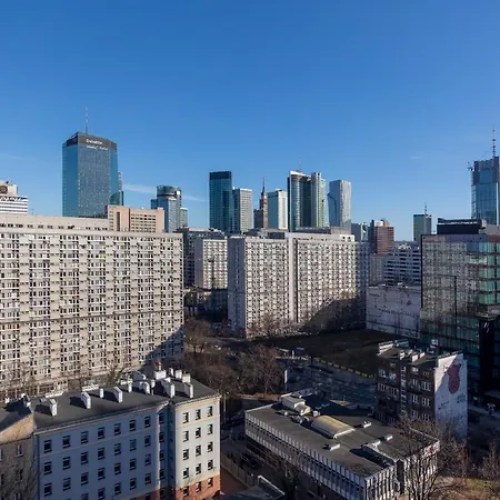 Park Mirowski Blue Apartment Warsaw